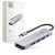 Tech-Protect HB01 HUB Adapter 5in1 USB-C + USB3.0 + HDMI 4K 60Hz + PD100W HUB Adapter - Grafit