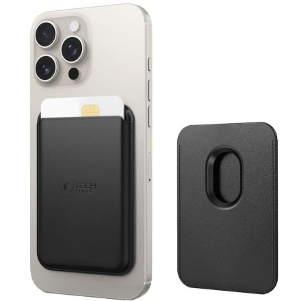 Tech-Protect Magsafe Kártyatartó Wallet - Fekete