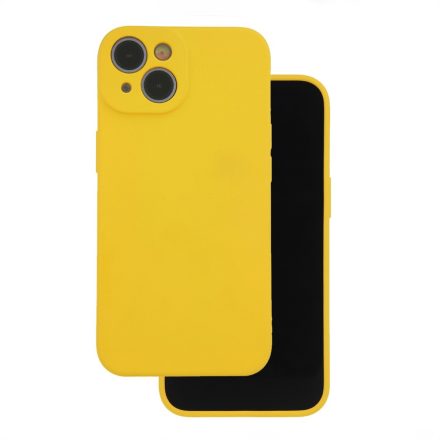 Apple iPhone 11 Silicon Hátlap - Sárga