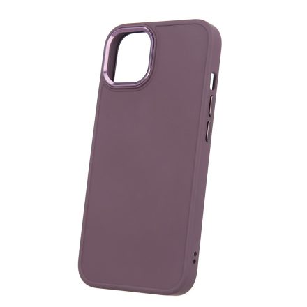Apple iPhone 16 Pro Max Silicon Satin Hátlap - Bordó