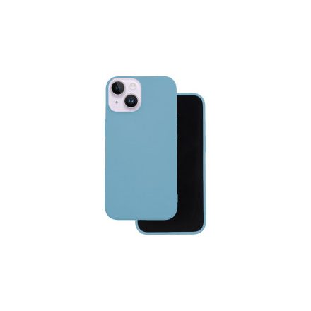 Apple iPhone 16 Pro Max Silicon Hátlap - Világoskék