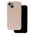 Apple iPhone 13 Silicon Hátlap - Bézs