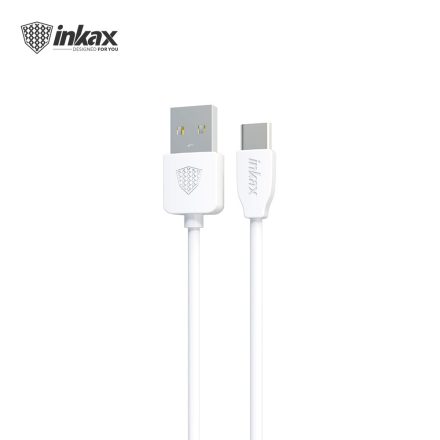 INKAX CK-60 USB Type-C 1M Adatkábel - Fehér