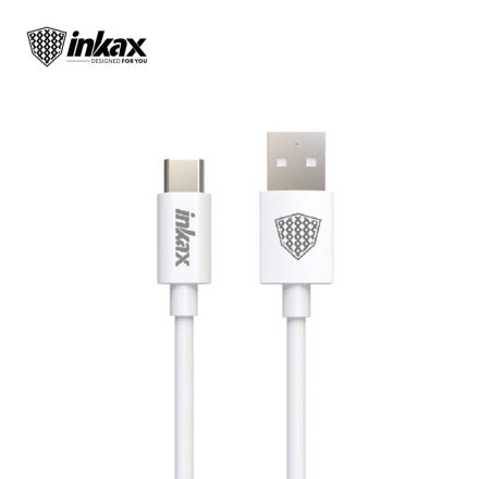 INKAX CK-67 USB Type-C 5A 1M Adatkábel - Fehér
