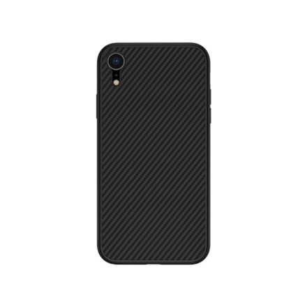 Apple iPhone XR Nillkin Synthetic Fiber Hátlap - Grafit