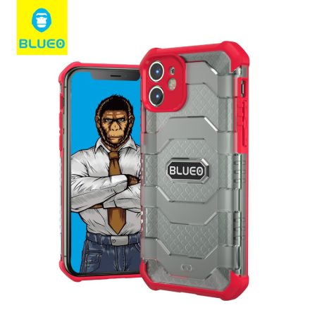 Apple iPhone 11 Blueo Military Hátlap - Piros