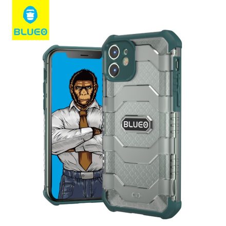 Apple iPhone 11 Blueo Military Hátlap - Sötétzöld