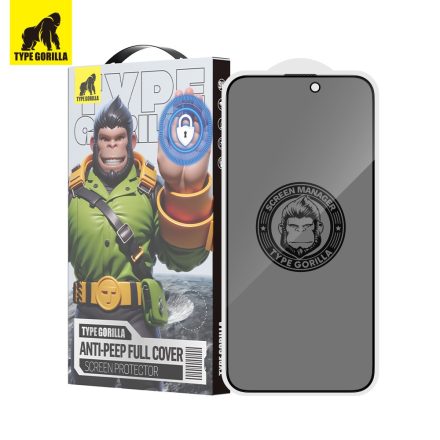 Apple iPhone 12 Mini TG Privacy 2.5D Üvegfólia - Fekete