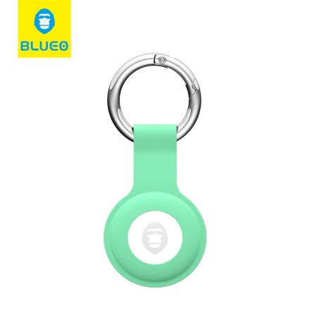 Blueo Apple AirTag Liquid Silicon Tok  - Zöld
