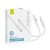 Blueo PD Lightning 20W 1.2M Adatkábel - Fehér