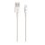 DEVIA EC064 Smart Lightning 2M Adatkábel - Fehér