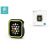 Apple iWatch 4/5/6/SE Devia Dazzle TPU Tok - Fekete/Sárga