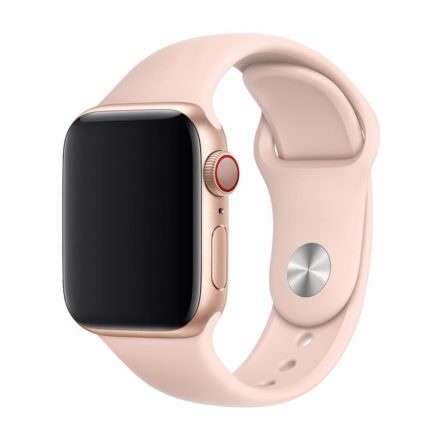 Apple iWatch Devia Delux Sport 42/44/45mm Óraszíj - Pink Sand
