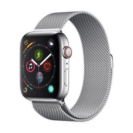 Apple iWatch Devia Elegant Milanese 38/40/41mm Óraszíj - Silver