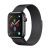 Apple iWatch Devia Elegant Milanese 38/40/41mm Óraszíj - Space Black