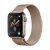 Apple iWatch Devia Elegant Milanese 42/44/45mm Óraszíj - Gold