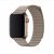 Apple iWatch Devia Elegant Leather Loop 38/40/41mm óraszíj - Bézs