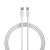 DEVIA EC042 Smart PD 60W USB Type-C 1M Adatkábel - Fehér