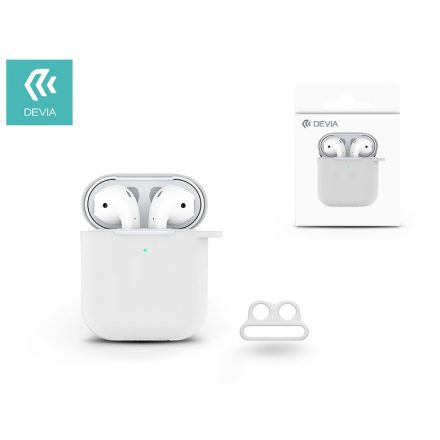Devia Naked Airpods Szilikon Tok - Fehér