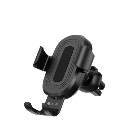 Devia EA194 Gravity Sensor Air Vent Wireless 10W AutósTöltő és Tartó - Fekete
