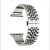 Apple iWatch Devia Stainless Steel Link 38/40mm óraszíj - Ezüst