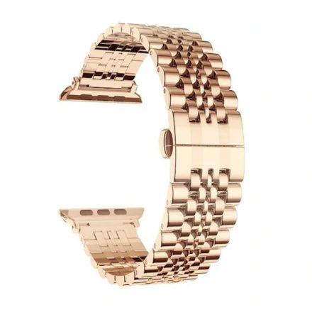 Apple iWatch Devia Stainless Steel Link 42/44mm óraszíj - Arany
