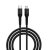 DEVIA EC409 Gracious PD 3A Lightning 1.5M Adatkábel - Fekete