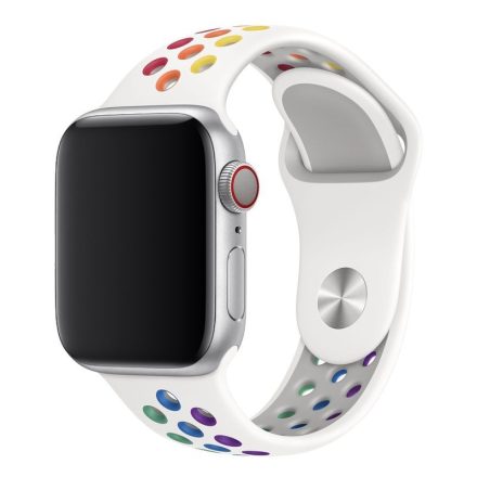Apple iWatch Devia Delux Sport 2 38/40/41mm Óraszíj - Rainbow
