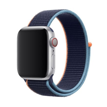 Apple iWatch Devia Delux Sport 3 38/40/41mm Óraszíj - Deep Navy