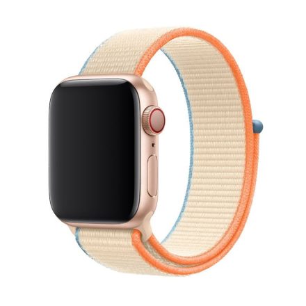 Apple iWatch Devia Delux Sport 3 42/44/45mm Óraszíj - Cream White