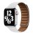 Apple iWatch Devia Elegant Leather Two-Tone 38/40/41mm Óraszíj - White