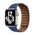 Apple iWatch Devia Elegant Leather Two-Tone 38/40/41mm Óraszíj - Midnight Blue