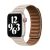 Apple iWatch Devia Elegant Leather Two-Tone 42/44/45mm Óraszíj - Starlight