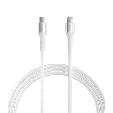DEVIA EC409 Gracious PD 3A Lightning 1.5M Adatkábel - Fehér