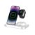 Devia EA405 Smart 3in1 Wireless Asztali Töltő - Fehér