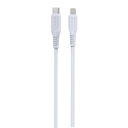 DEVIA EC635 GRS PD 27W USB Type-C 1M Adatkábel - Fehér