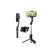 Devia C10 Tripod Stand Multifunkciós Wireless Selfie Bot - Fekete