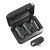 DEVIA MB-2-L Kintone 2in1 Lightning Wireless Audió Mikrofon - Fekete