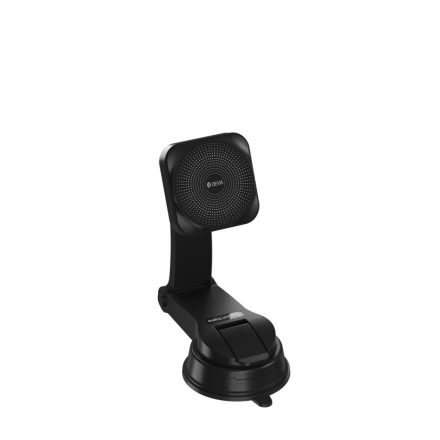 Devia X15 Smart Magsafe Wireless Autós Töltő és Mágneses Tartó - Fekete
