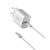 Devia RCE-3005CL Smart PD 30W GaN Hálózati Töltőfej + USB Type-C PD Kábel- Fehér