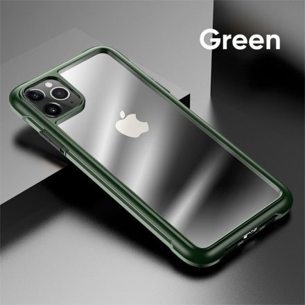 Apple iPhone 11 JOYROOM JR-BP620 Pioneer Hátlap - Sötétzöld