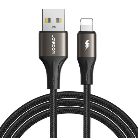 Joyroom S-A25 Lightning 3A 1.2M Adatkábel - Fekete