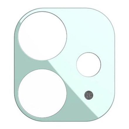 Apple iPhone 11 Joyroom JR-PF043 Knights 3D Fém Kameravédő Üvegfólia - Világoszöld