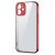 Apple iPhone 12 JOYROOM JR-BP742 New Beuty Hátlap - Piros