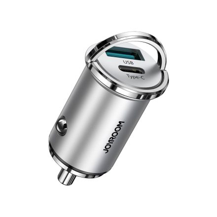 Joyroom C-A35 Mini 45W Autós Töltőfej - Ezüst
