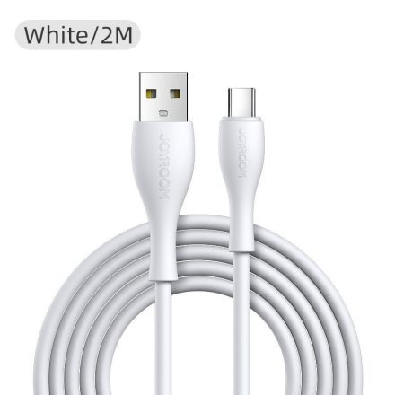 Joyroom S-2030M8 USB Type-C 3A 2M Adatkábel - Fehér