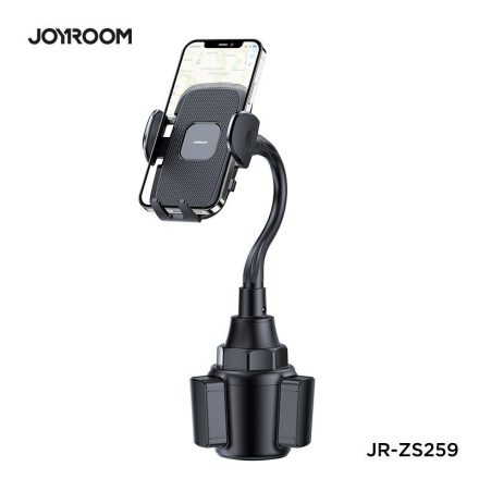 JOYROOM JR-ZS259 Mechanical Cup Autós Tartó - Fekete