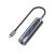 Joyroom S-H113 Concealed 4in1 USB Type-C 2xUSB 3.0 + PD HUB Adapter - Grafit