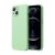 Apple iPhone 13 Pro Max Joyroom JR-BP952 2in1 Liquid Silicone Hátlap és 0.33mm 9H Üvegfólia - Zöld
