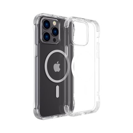 Apple iPhone 13 Joyroom JR-BP957 Magsafe Hátlap - Átlátszó
